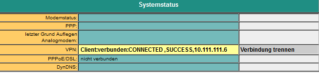 Systemstatus